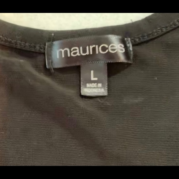 🦄Bundle 5/$10🦄 Black top #1033 Maurices - Picture 3 of 3